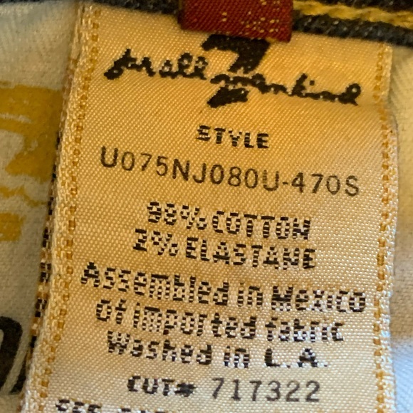 For all mankind 98% cotton jeans Boot cut size 28 - Picture 7 of 9